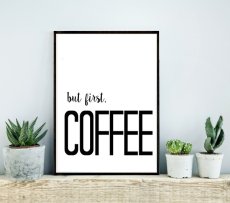 画像2: but first COFFEE cafe ポスター (2)
