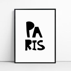 画像2: PARIS モノトーン ポスター (2)