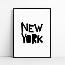 画像2: NEW YORK モノトーン ポスター (2)