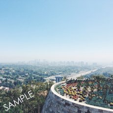 画像2: LOS ANGELES ロサンゼルス Over View　景色 ポスター (2)