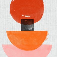 画像3: Sunny Rise Geometric ジオメトリック モダンアート ミッドセンチュリー  北欧ポスター (3)