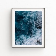 画像1: Deep Ocean Wave Splash 深海 ポスター (1)