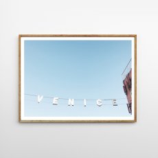 画像1: カリフォルニア VENICE サイン IN LA  ポスター (1)
