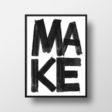 画像2: "MAKE " ポスター (2)