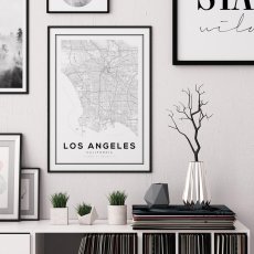 画像3: LOS ANGELES ロサンゼルス MAP マップ ポスター (3)