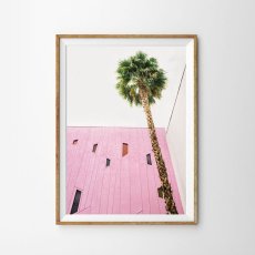 画像1: Palm Tree & Mid Century Architecture ポスター  (1)