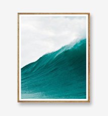画像1: Ocean Wave オーシャン 波 サーフパイプ ポスター (1)