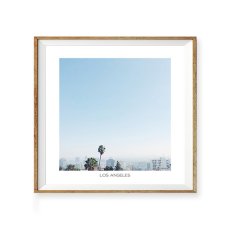 画像1: LOS ANGELES (ロサンゼルス）フォトグラフィー アートおしゃれポスター (1)