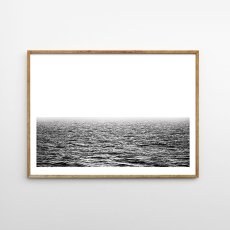 画像1: Sea Surface オーシャン モノトーン アート ポスター (1)