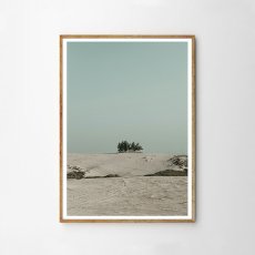 画像1: 砂漠と青空 Desert with blue Sky ポスター (1)