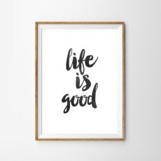 画像1: LIFE IS GOOD ポスター (1)