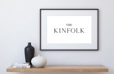 画像2: 『The KINFOLK』キンフォーク モノトーンポスター (2)