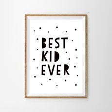 画像1: BEST KID 子供部屋 キッズルーム 可愛いポスター (1)