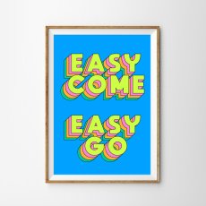 画像1: 『Easy Come Easy Go』メッセージポップ ポスター (1)