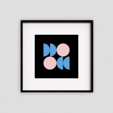 画像1: 円環の美 ノルディック・カラフルアートポスター (3色) (1)
