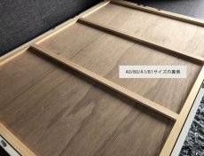 画像7: オリジナル  伊勢檜 木製 BOX ポスターフレーム　額縁 　(ナチュラル） (7)