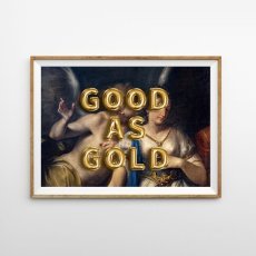 画像1: GOLD AS GOOD・アートポスター  (1)