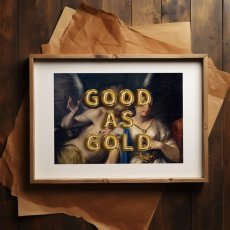 画像2: GOLD AS GOOD・アートポスター  (2)