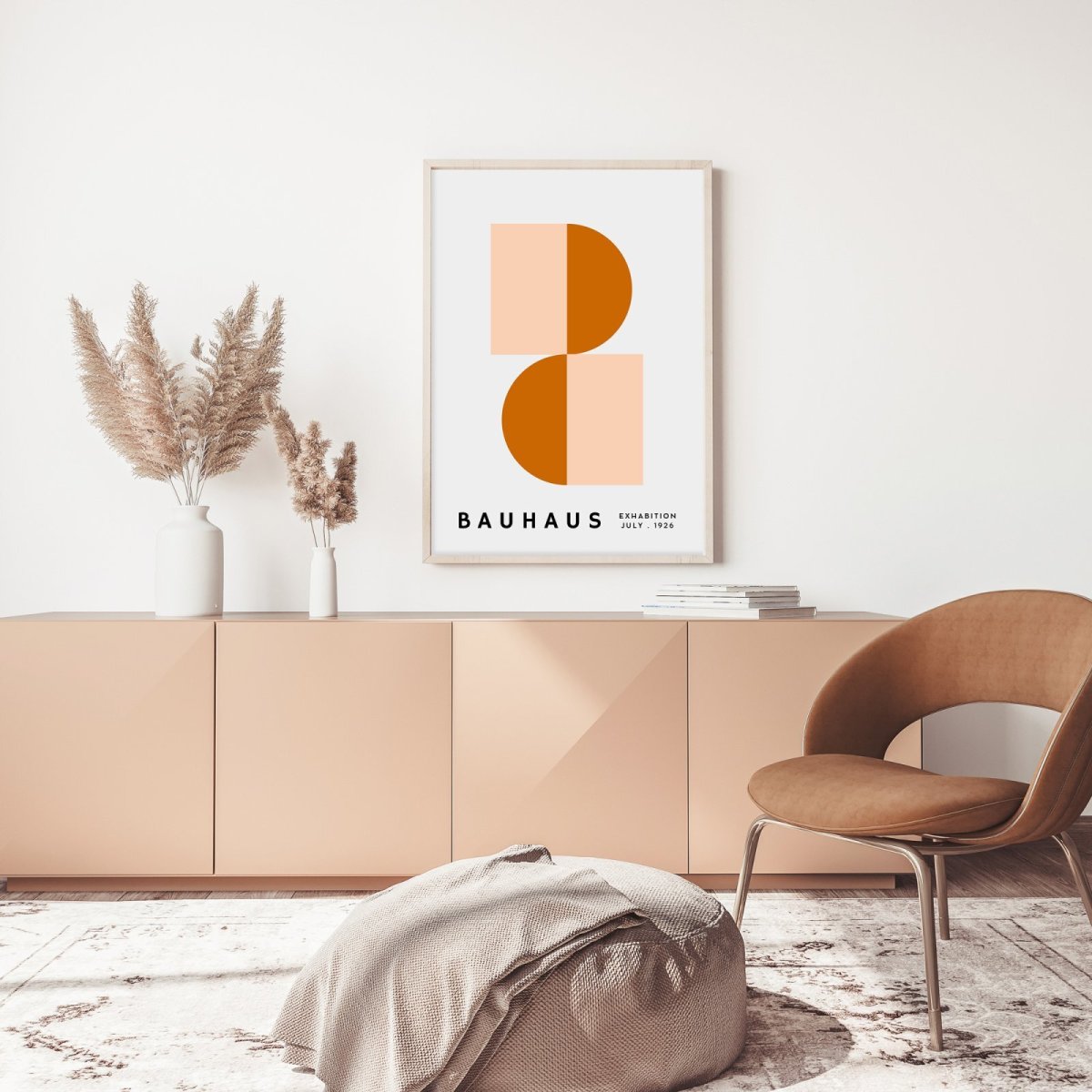 画像2: バウハウス シェイプコンポジション ポスター| 抽象アート (2)