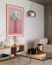 画像3: もこもこCLOUD 雲 かわいいアートポスター (3)