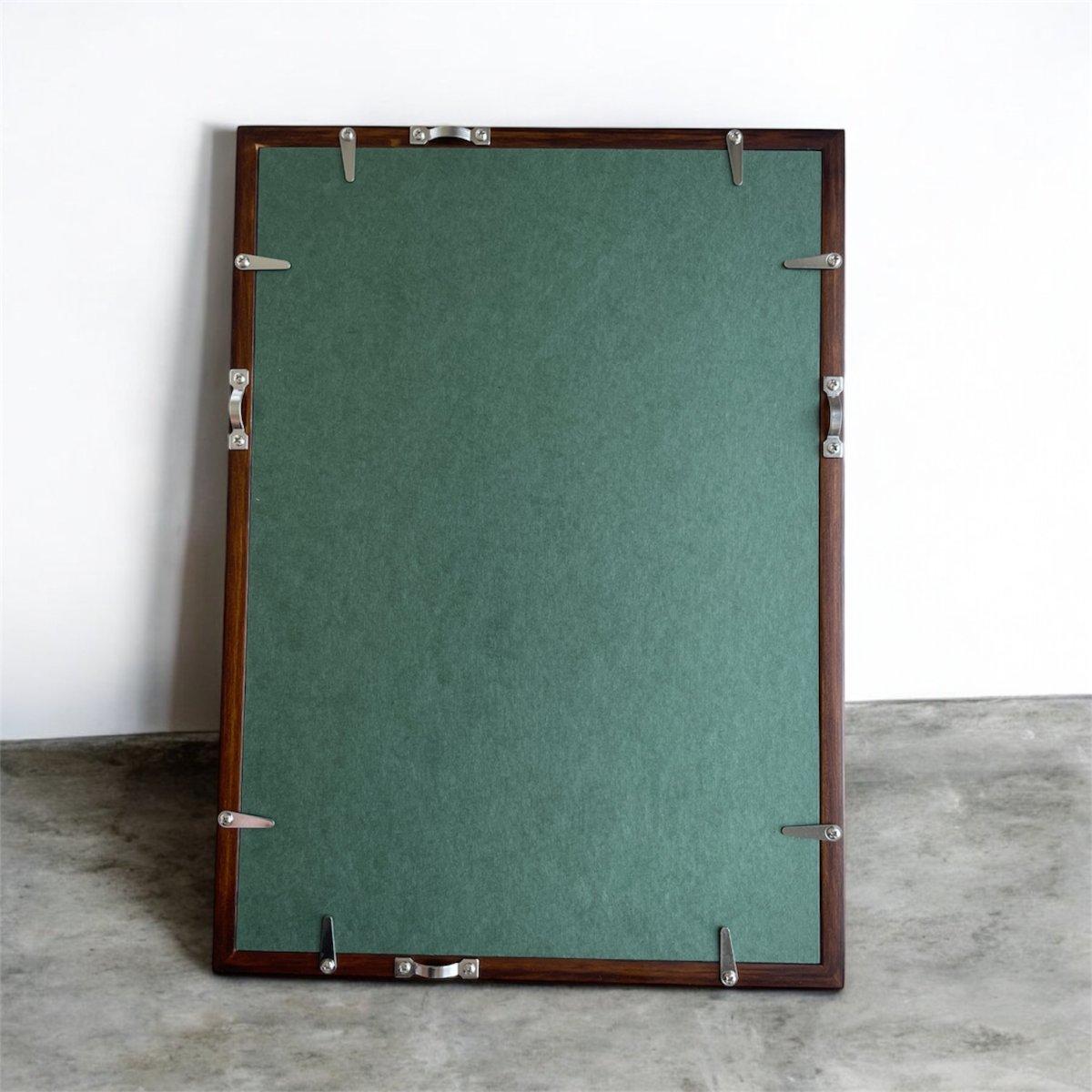 画像3: オリジナル  伊勢檜 木製 BOX ポスターフレーム 額縁 (Walnut） (3)