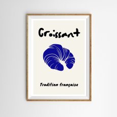 画像2: Croissant フレンチポスター 北欧風 パリデザイン おしゃれインテリア (2)