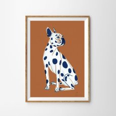 画像2: フレンチブルドッグのポップアートモダンデザイン ポスター (2色） (2)