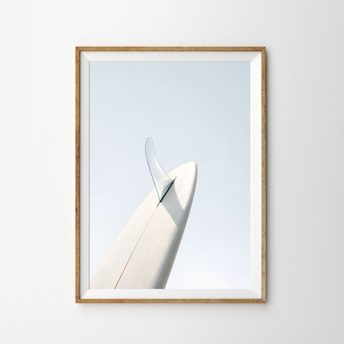 画像1: BEACH VIBES｜ミニマル・サーフボード・おしゃれなポスター (1)