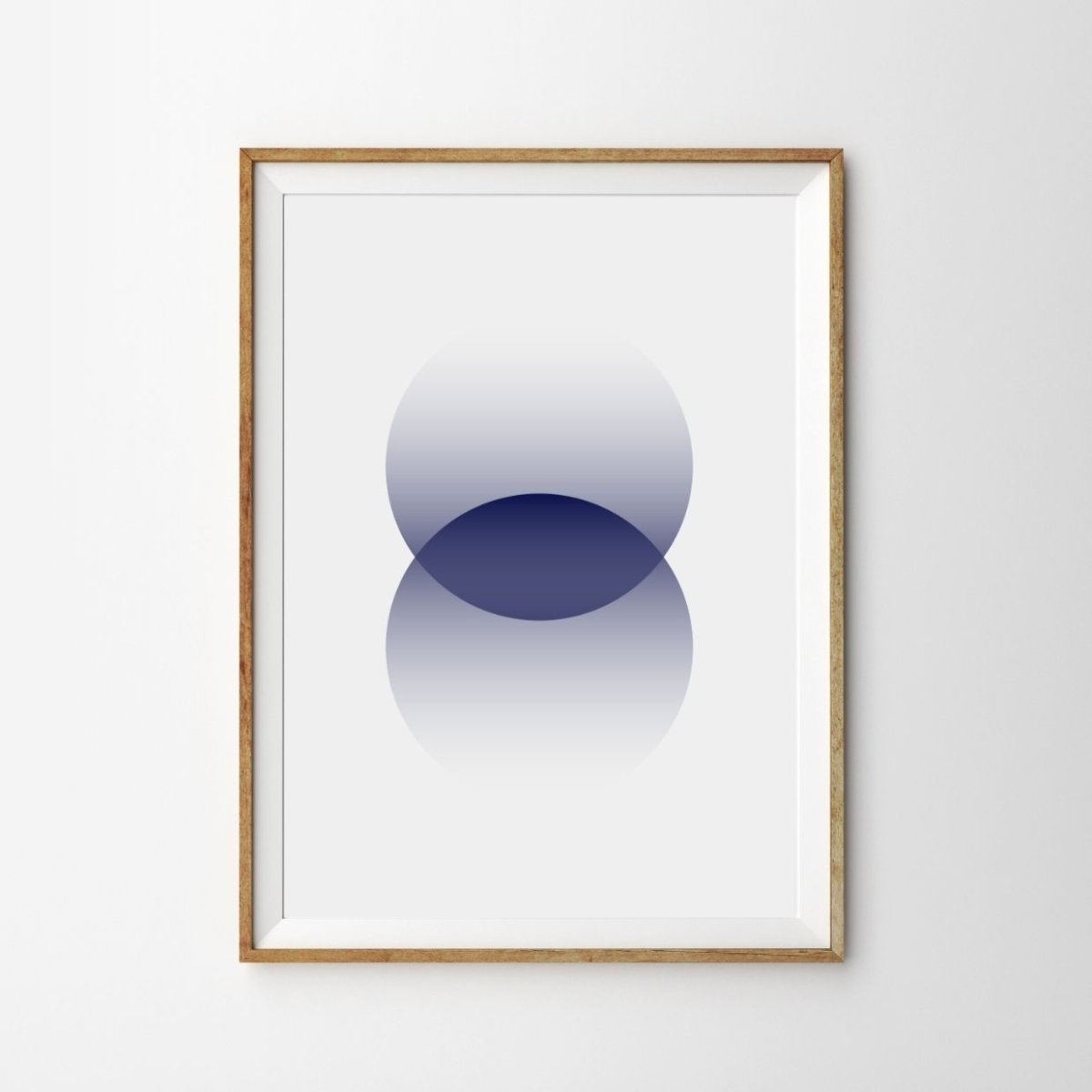 画像2: ミニマル抽象グラデーションアート | おしゃれな和モダンポスター　(2色) (2)