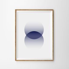 画像2: ミニマル抽象グラデーションアート | おしゃれな和モダンポスター　(2色) (2)