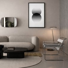 画像3: ミニマル抽象グラデーションアート | おしゃれな和モダンポスター　(2色) (3)