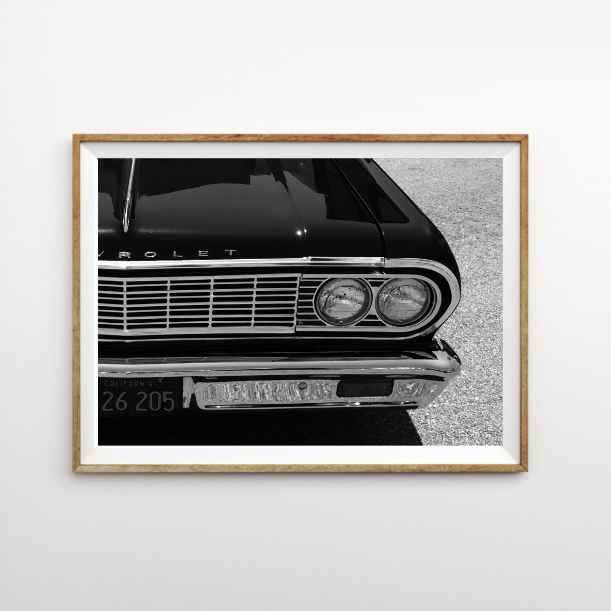 画像1: シボレー ヴィンテージカー ポスター｜おしゃれなアメリカンクラシックカーアート (1)