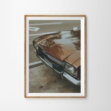 画像1: フォード クラシックカー ディテール アートポスター｜ヴィンテージ アメ車 (1)