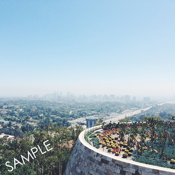 LOS ANGELES ロサンゼルス Over View 景色 ポスター｜海外おしゃれ