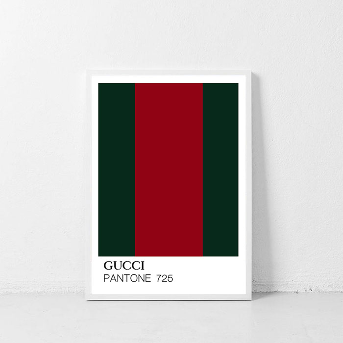 PANTONE パントーン GUCCI Color ポスター｜海 